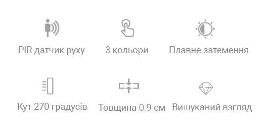 LED лампа срібна 40 см виробник (Loft) 4040 фото