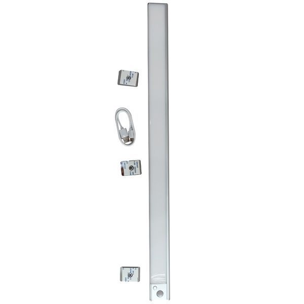 LED лампа срібна 40 см виробник (Loft) 4040 фото