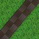 Композитная плитка WPC (ДПК) 30x30x2 см, венге для пола террас беседок садовых дорожек балконов BS-00001709 фото 2