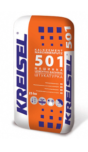 Штукатурка Kreisel 501 машинна цементно-вапняна (5-20мм), 25кг 548 фото