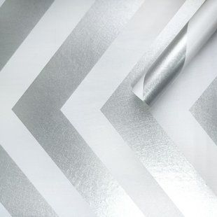 Самоклеюча плівка для меблів міжкімнатних дверей декорування інтер'єру срібло 0,45х10м SW-00001221 BS-00001221 фото
