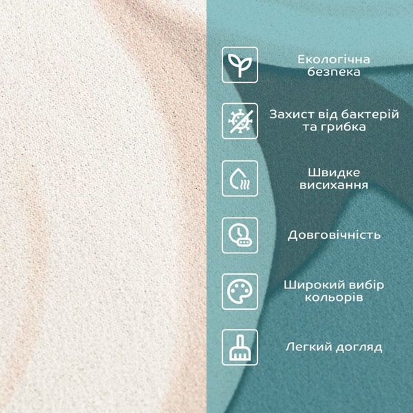 Влагопоглощающий (Водопоглащающий Влагостойкий Антискользящий) коврик 50*80CM*3MM BS-00001887 фото