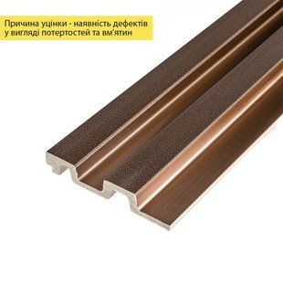 Декоративна PS рейка інтер'єрна для стін 2900*120*20мм BS-00002147 фото