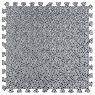 Підлога-пазл М&rsquo;який килимок EVA збірний Silver 60*60cm*1cm для житлових кімнат, ігрових, спортзалу BS-00002660 фото