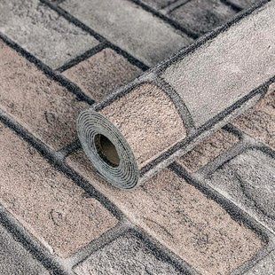 Самоклеящиеся обои в рулоне моющие для стен 0.5*2.8m*2mm с фольгированной термоизоляцией, декоративные и водостойкие BS-00001786 фото