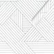 Самоклеющаяся пленка для мебели межкомнатных дверей декора интерьера белая с орнаментом 0,45х10м SW-00001223 BS-00001223 фото 1