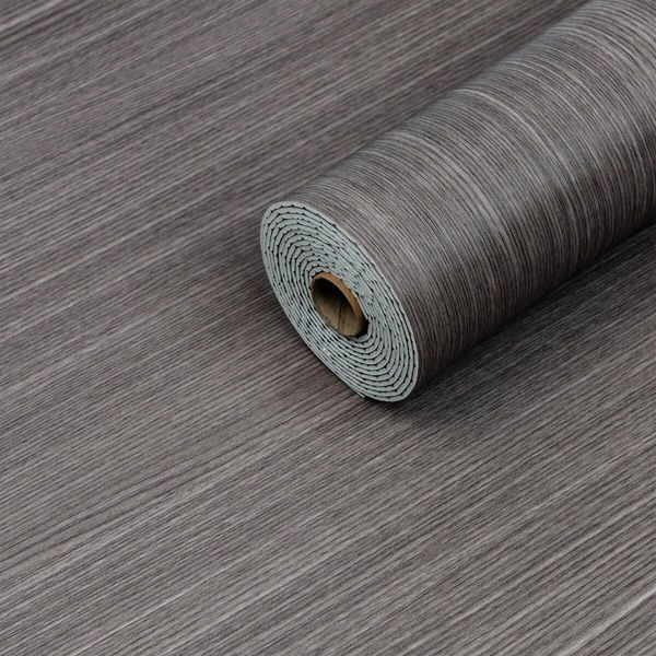 Самоклеюча вінілова плитка в рулоні gray-brown 0,6*3m*2мм для стін  BS-00002056 фото