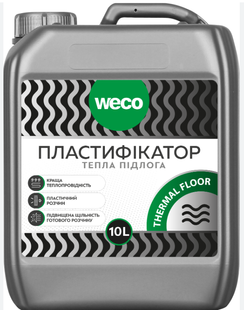 Пластифікатор для теплої підлоги WECO THERMAL FLOOR, 10л 377 фото