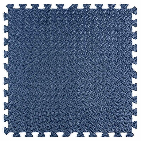 Підлога-пазл М&rsquo;який килимок EVA збірний BLUE 60*60cm*1cm для житлових кімнат, ігрових, спортзалу BS-00001806 фото