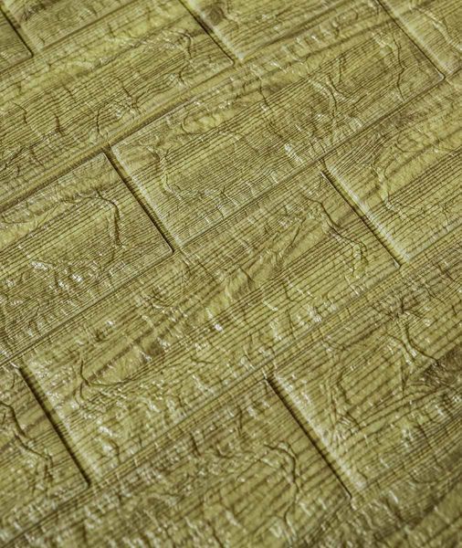 Самоклеюча декоративна 3D панель для стін кухня ванна туалет комната смужка агат 700x770x5 мм 1224-5 фото